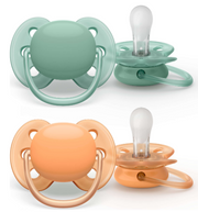 Philips Avent Ultra Soft Schnuller Neutral 0-6m No Deco (2 Stk)