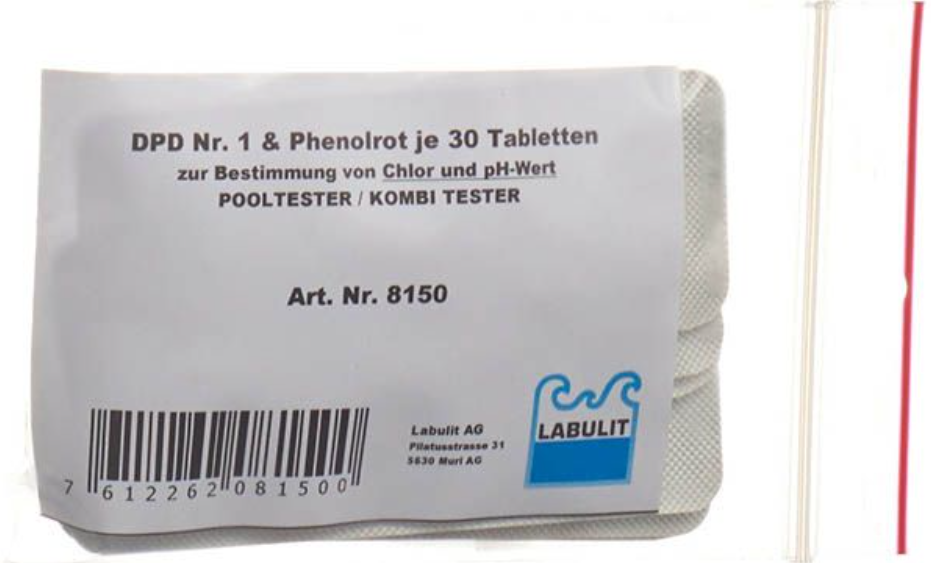 LABULIT Pooltester DPD Nr.1 & Phenolrot (2x30 Stk)