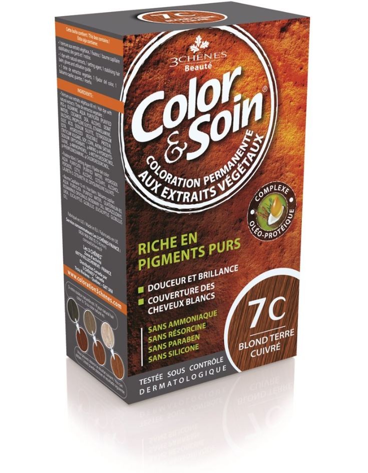 Color & Soin Coloration 7C blond terre cuiv (135ml)