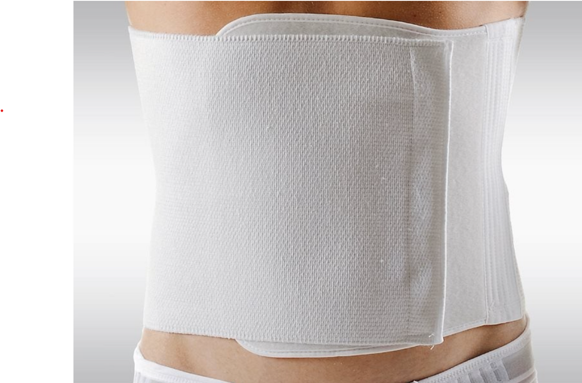 INTEX Abdofix Bauchbandage 25cm/80-135cm weiss (1 Stk)