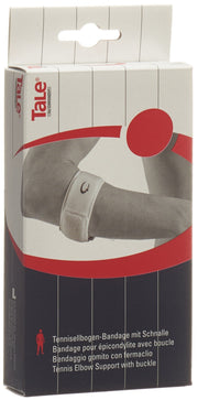TaLe Tennisellbogen Band, 5cm mit Schnalle, weiss (1 Stk)