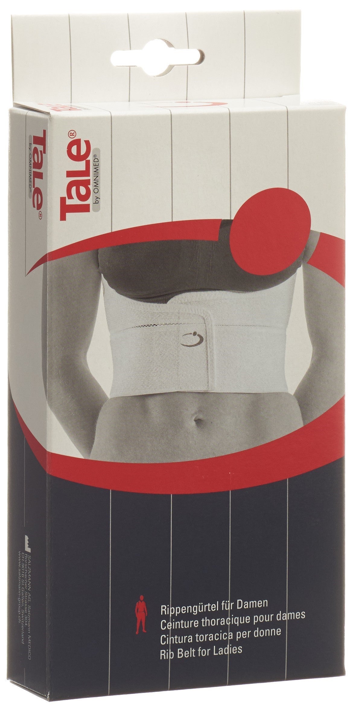 TaLe Rippengürtel 15cm gepolstert Damen weiss (1 Stk)