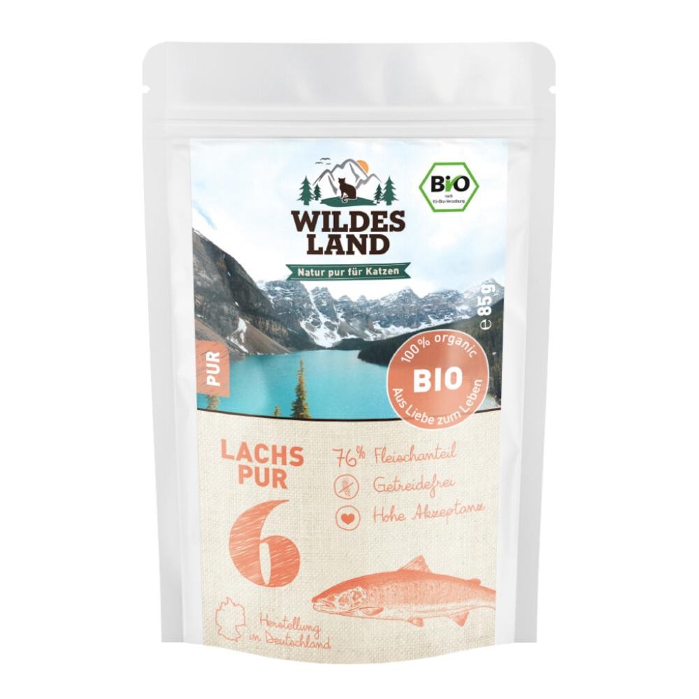 WILDES LAND Lachs Pur (12x85g)