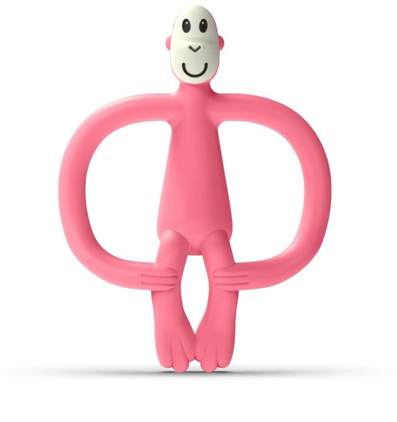 Matchstick Monkey Teether pink (1 Stk)
