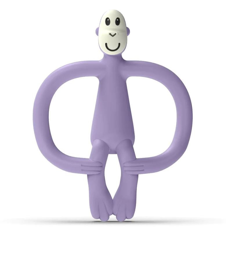 Matchstick Monkey Teether violett (1 Stk)
