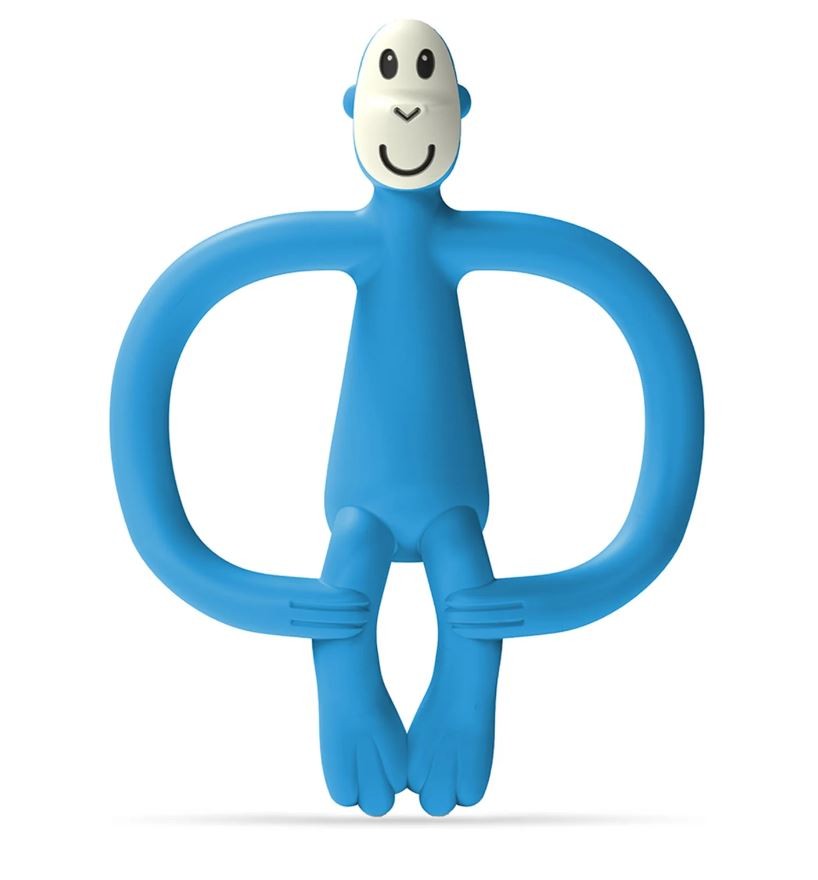 Matchstick Monkey Teething Toy blue (1 Stk)