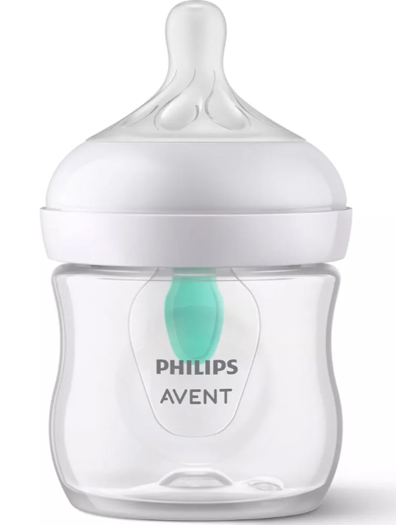 Philips Avent Natural Response Babyflasche mit Airfree Ventil 125ml, 0M+ (1 Stk)