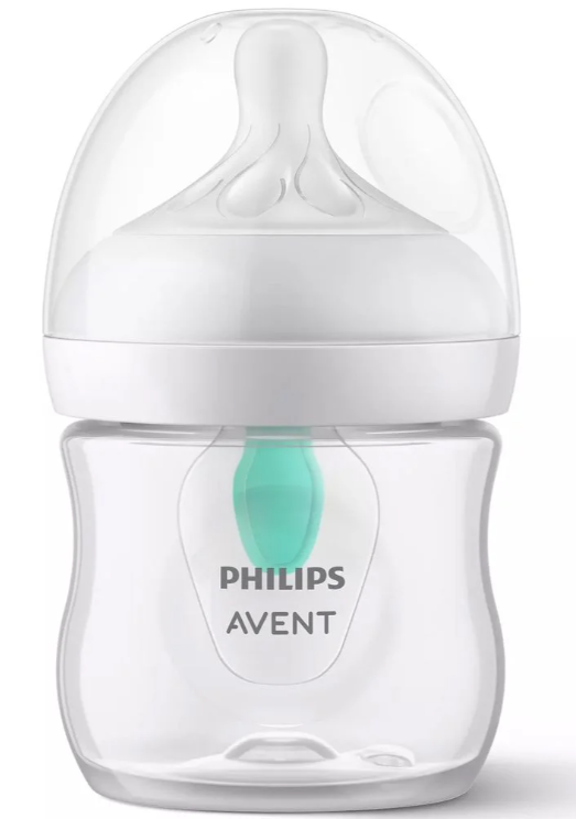 Philips Avent Natural Response Babyflasche mit Airfree Ventil 0M+ 125ml (2 Stk)