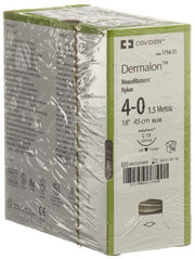 DERMALON Suture 45cm blue 4-0 C-13 (36 pcs)