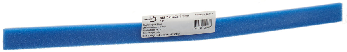 OMNIMED DALCO Fingerschiene Gr2 2.5x46cm schneidb (1 Stk)