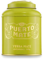PUERTO MATE Teeblätter Yerba Mate Zitronengras Dose (100g)
