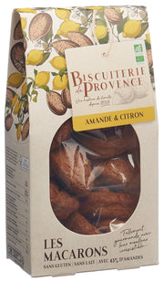 Biscuiterie Makronen Mandel Zitrone, glutenfrei, Bio (130g)