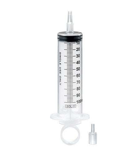 Sol-M Spritze 100ml Kath-Ansatz Luer (30 Stk)
