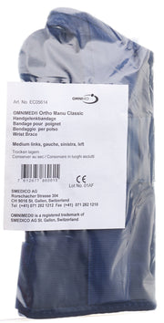 OMNIMED Ortho Manu Classic Handgelenk Bandage 14-16.5cm (1 Stk)