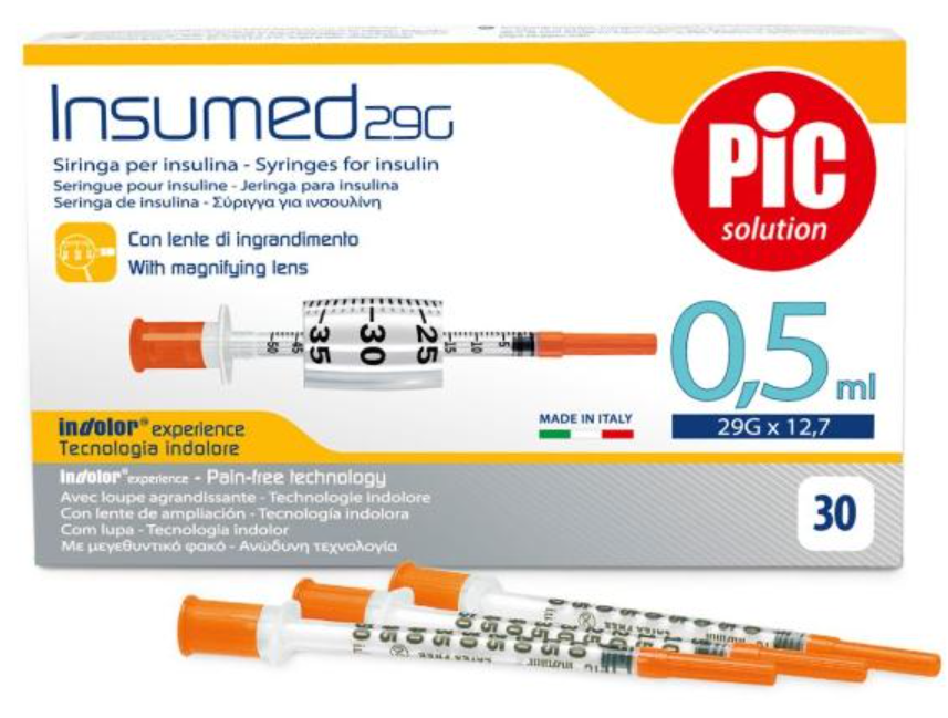 Pic Solution Insumed Insulinspritzen 0.5ml (30 Stk)
