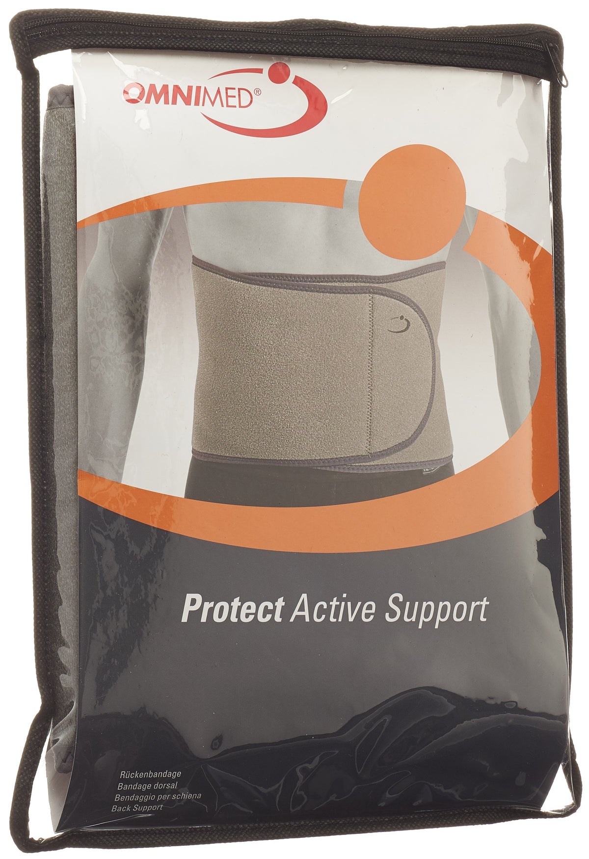OMNIMED Protect Rückenbandage Einheitsgrösse (1 Stk)