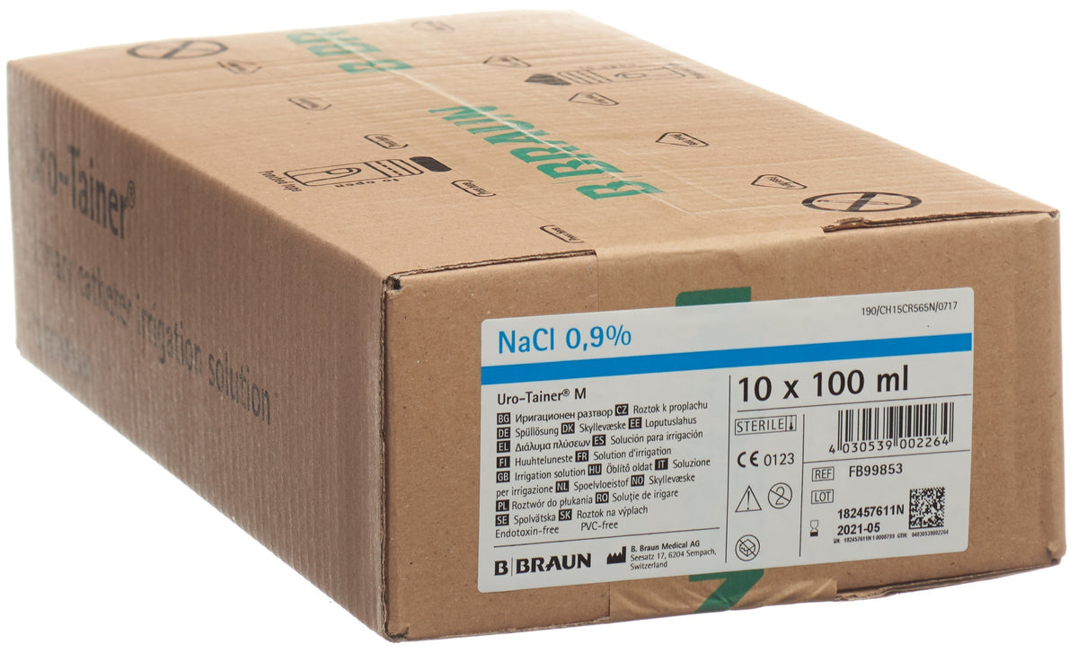 Uro-Trainer M NaCl Lösung 0.9 % (10x100ml)