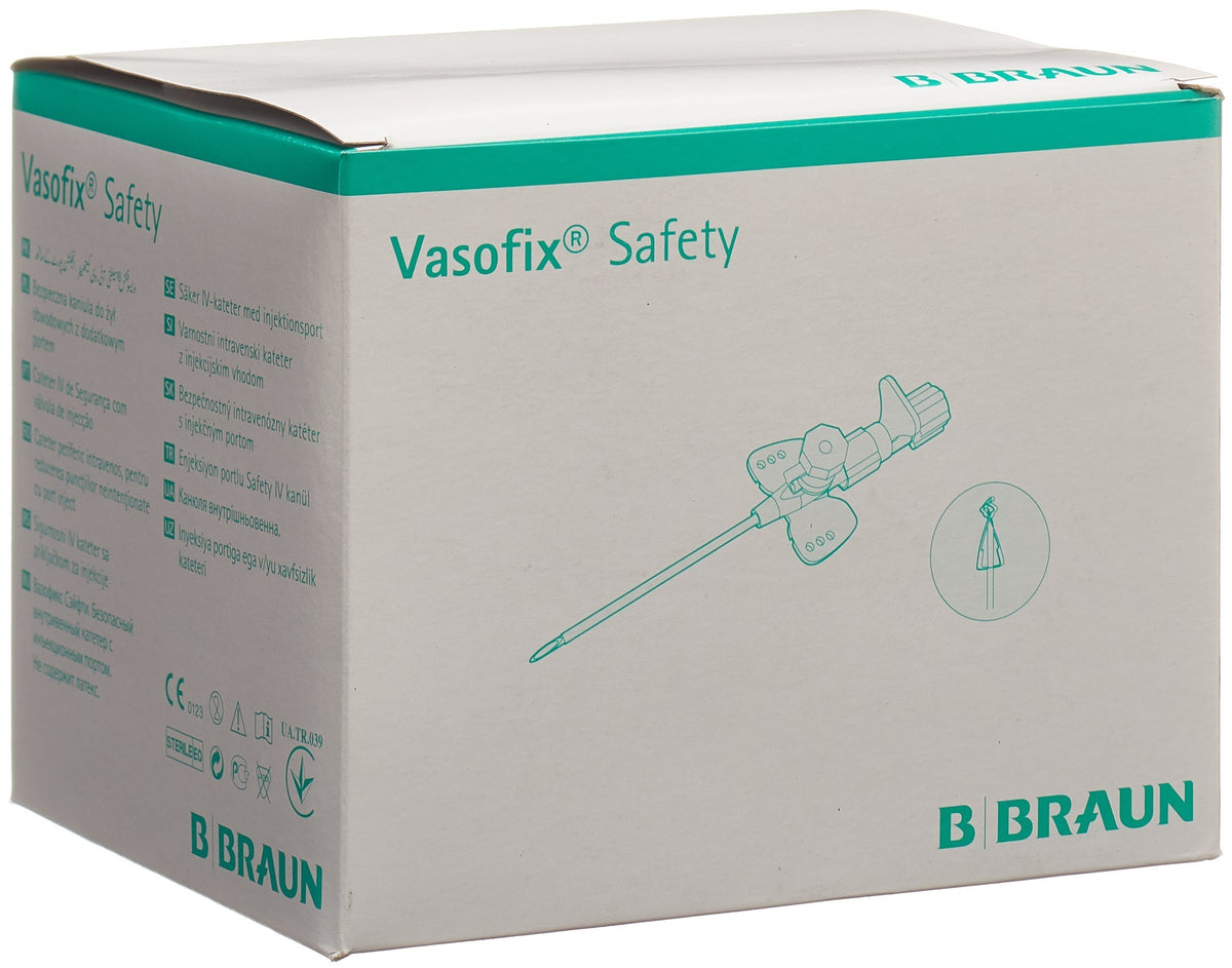Vasofix Safety IV-Kanüle 20G 1.1x33mm rosa (50 Stk)