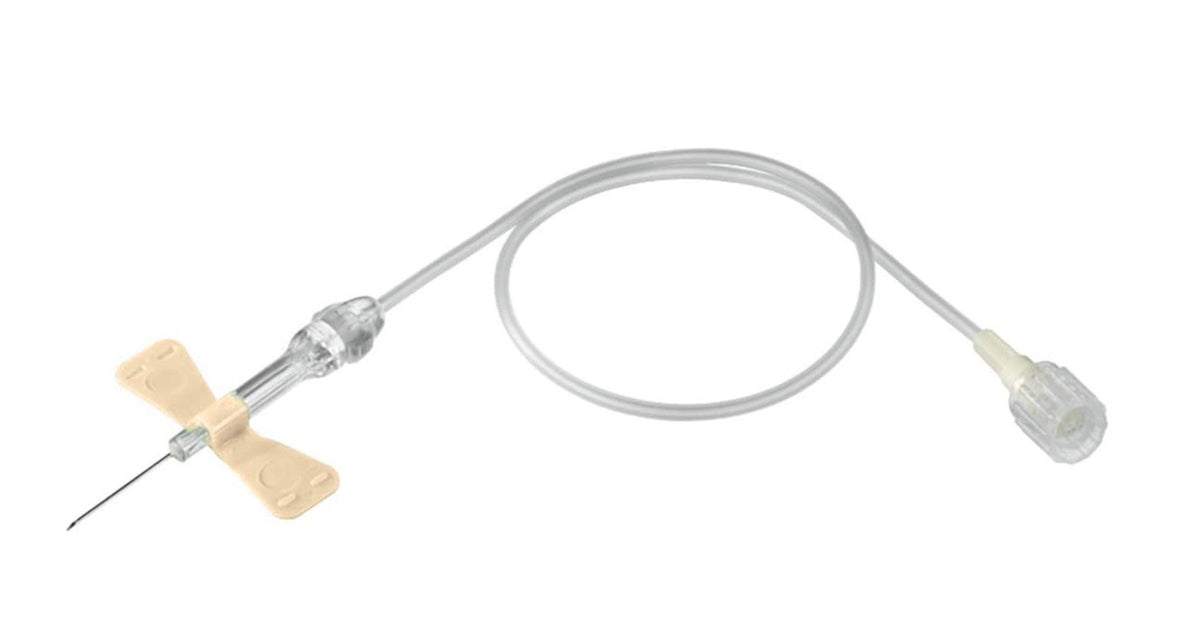 Venofix Safety 19G 1.1x19mm Schlauch 30cm gelb (50 Stk)
