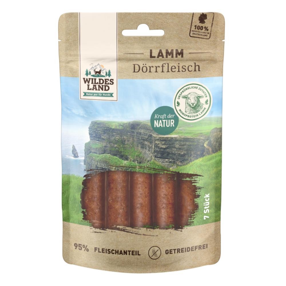 WILDES LAND Lamm Dörrfleisch (7x7Stk)
