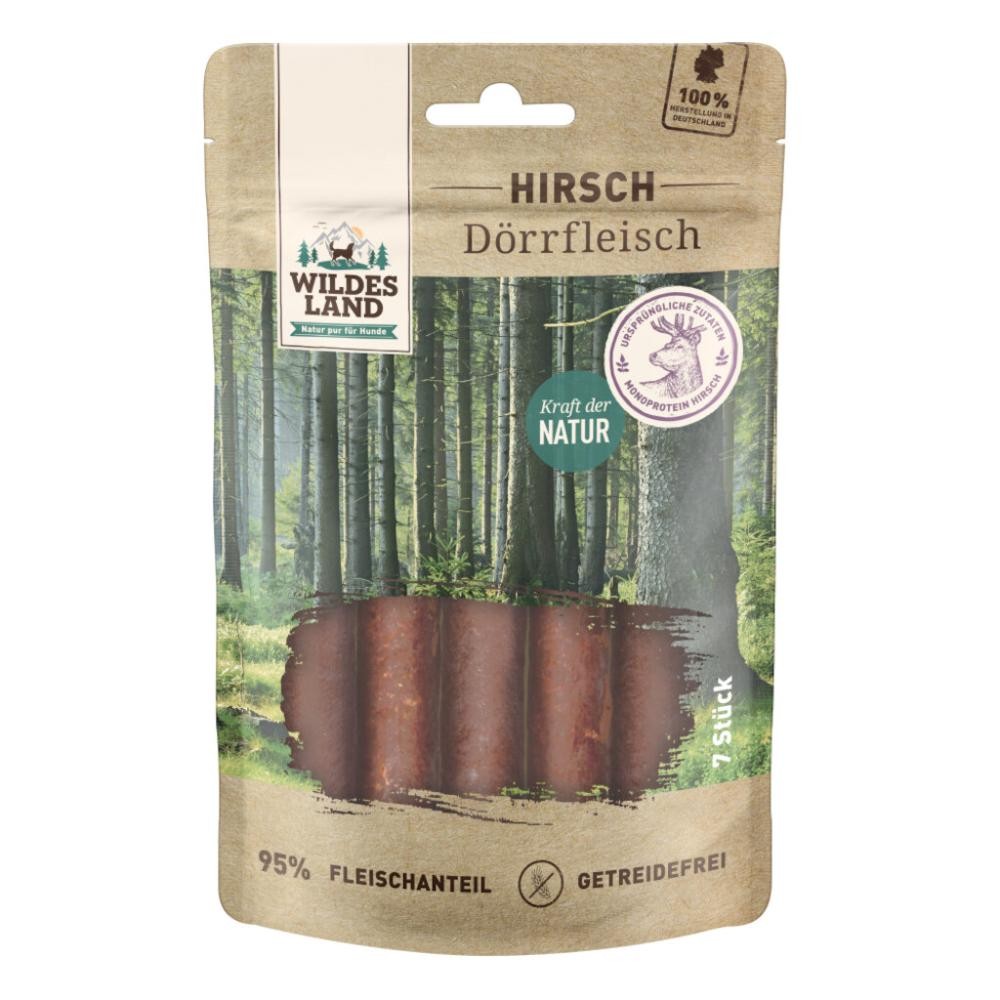 WILDES LAND Hirsch Dörrfleisch (7x7Stk)