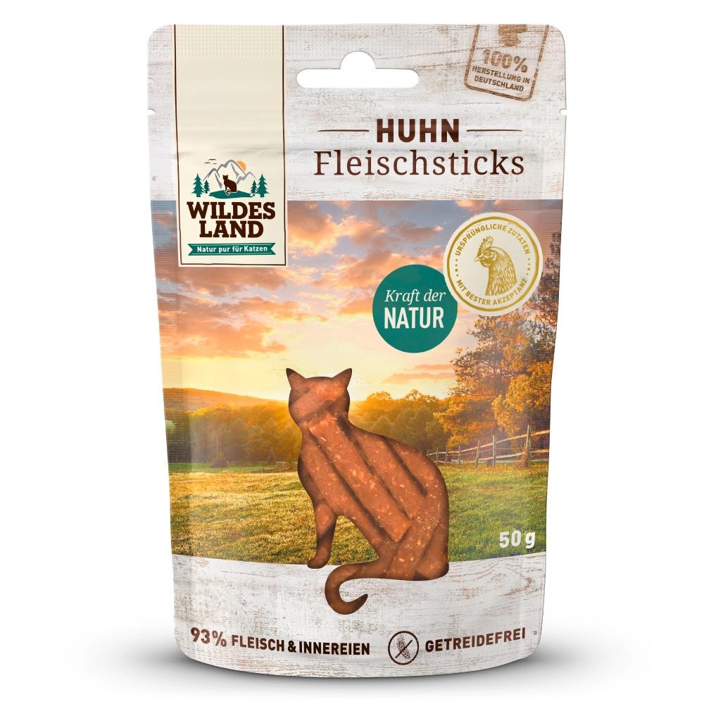 WILDES LAND Huhn Fleischsticks (9x50g)