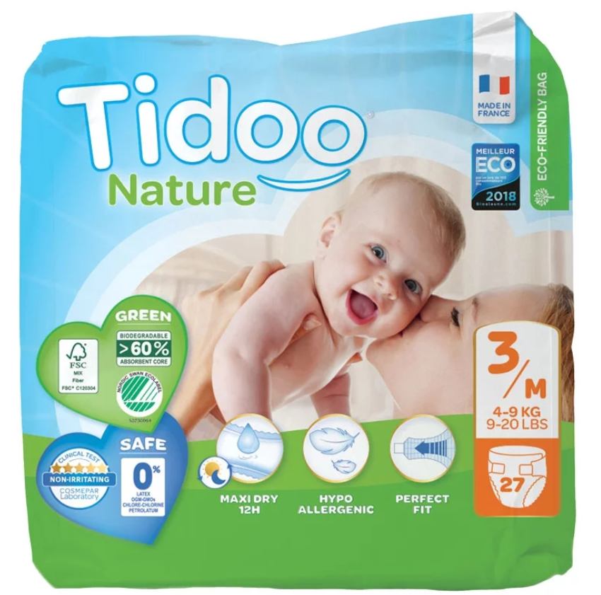 Tidoo Windeln Grösse 3/M 4-9kg (27 Stk)