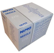 NIPRO Einmalkanülen 0.4x13mm 27Gx1/2" grau (100 Stk)