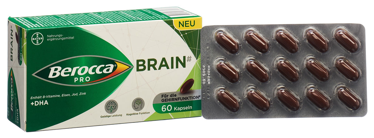 Berocca Pro Brain Kapseln (60 Stk)