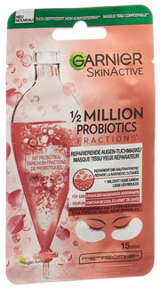 GARNIER 1/2 Million Probiotics reparierende Augen-Tuchmaske (6g)