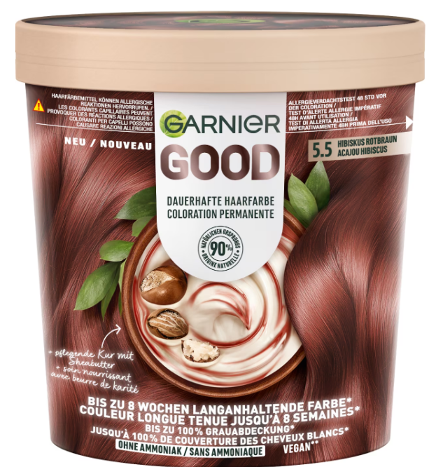 GARNIER GOOD Color permanent 5.5 Auburn Hibiscus Brown (1 Stk)