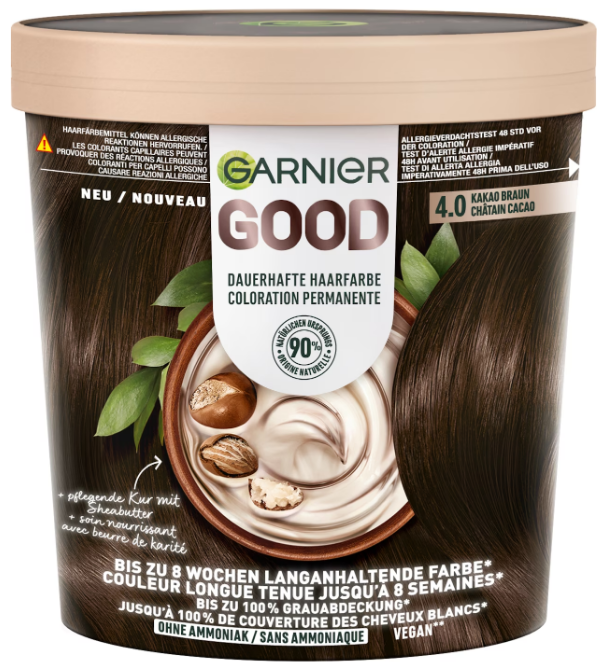 GARNIER GOOD Color permanent 4.0 Cacao Brown (1 Stk)