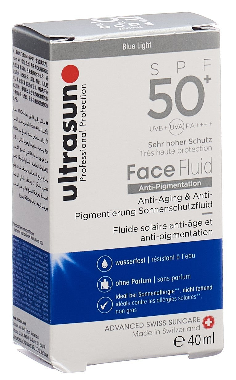 ultrasun Face Fluid Anti-Pigment SPF50+ (40ml)