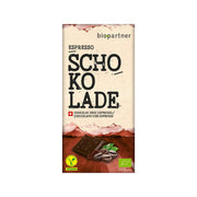 Bio Partner Schokolade Zartbitter mit Espresso (75g)