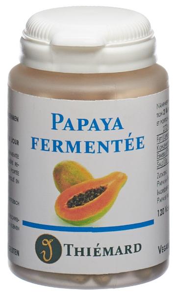 Thiemard Papaya Capsules 250 mg Fermented (120 pcs)