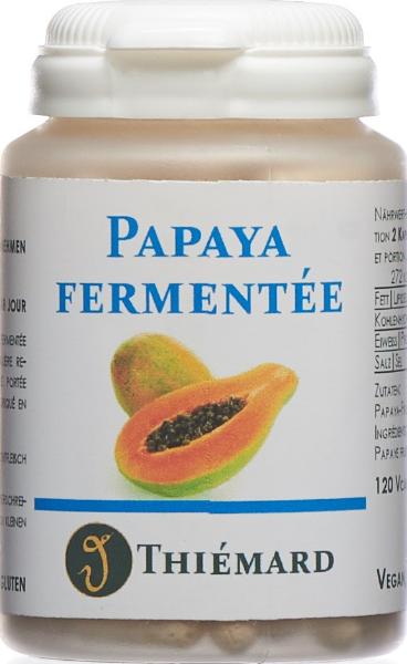 Thiemard Papaya Capsules 250 mg Fermented (120 pcs)