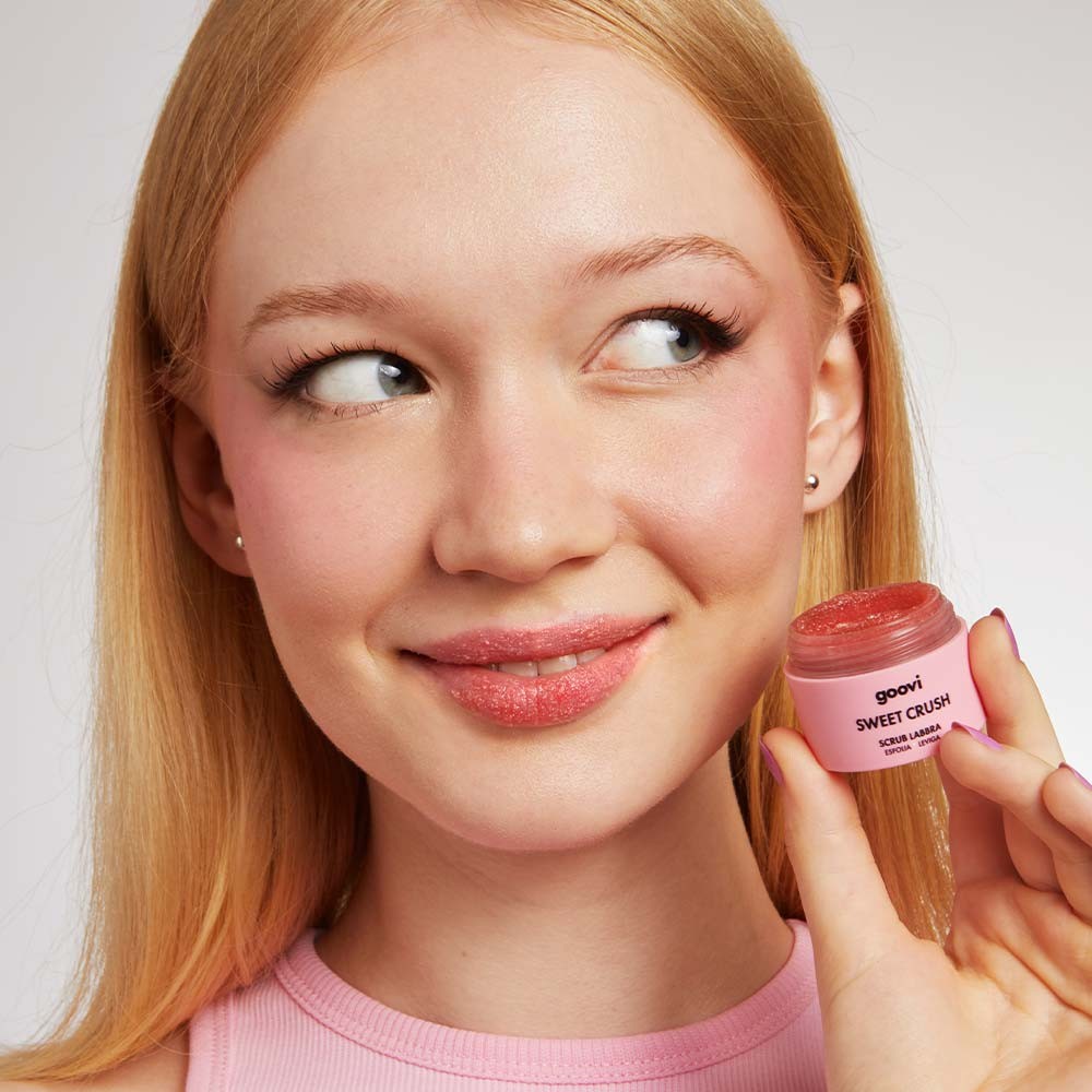 Goovi SWEET CRUSH Lip Scrub Exfoliates & Smoothes (10ml)