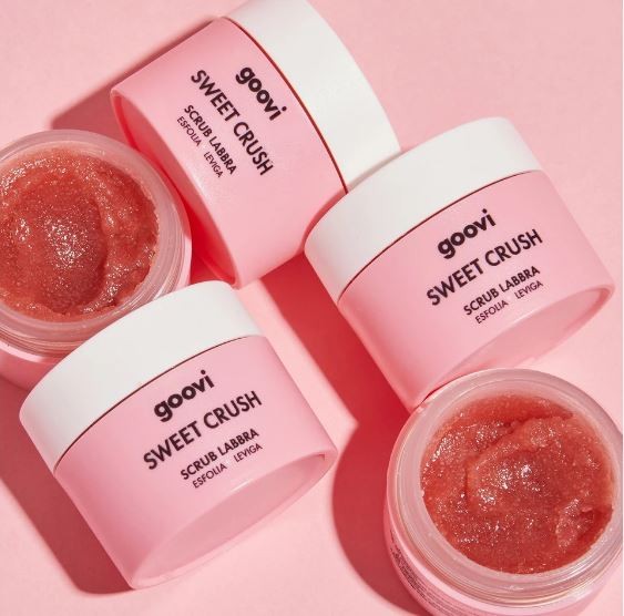 Goovi SWEET CRUSH Lip Scrub Exfoliates & Smoothes (10ml)