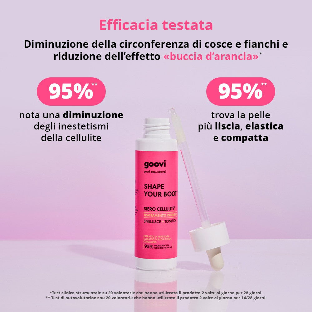 Goovi SHAPE YOUR BOOTY Cellulite serum (100ml)