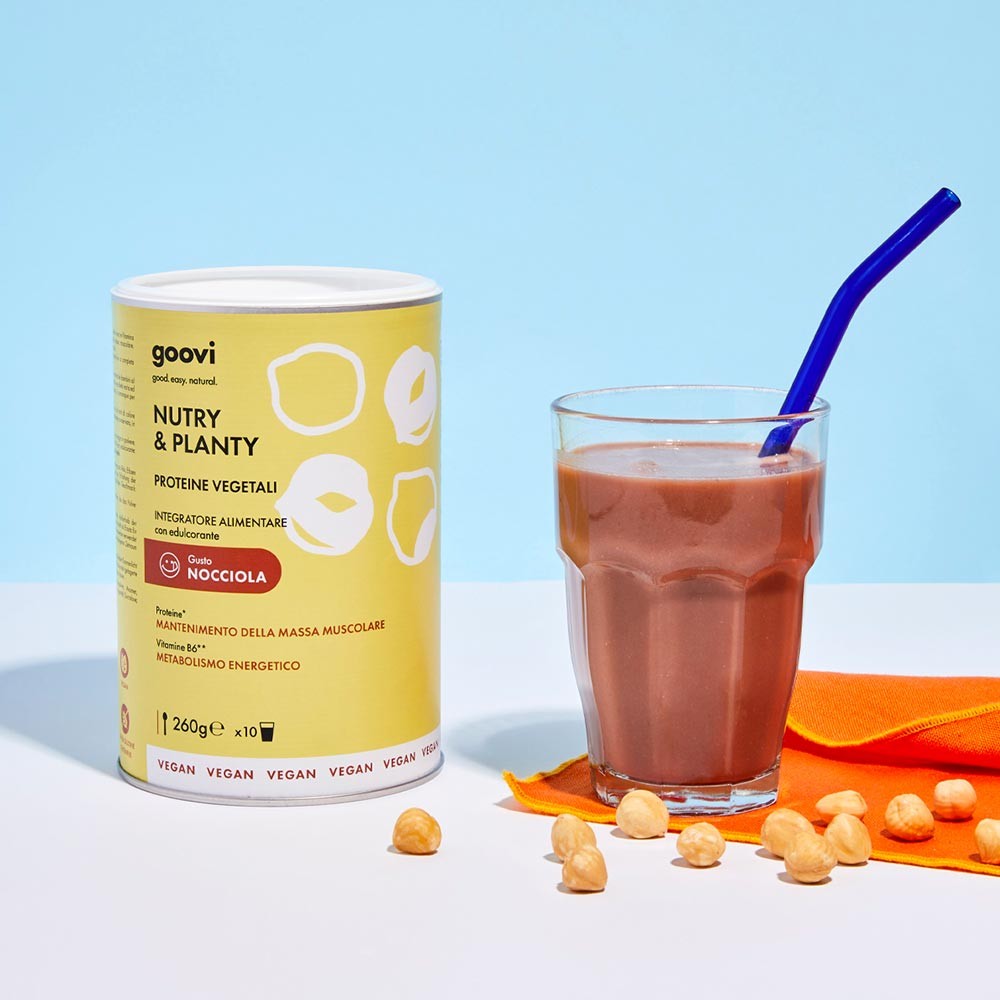 Goovi NUTRY & PLANTY Vegan Protein Hazelnut (260g)
