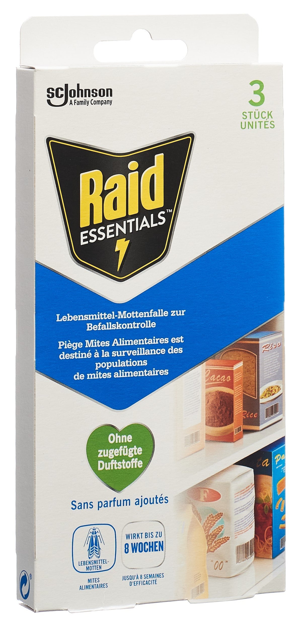 Raid Lebensmittel-Mottenfalle (3 Stk)