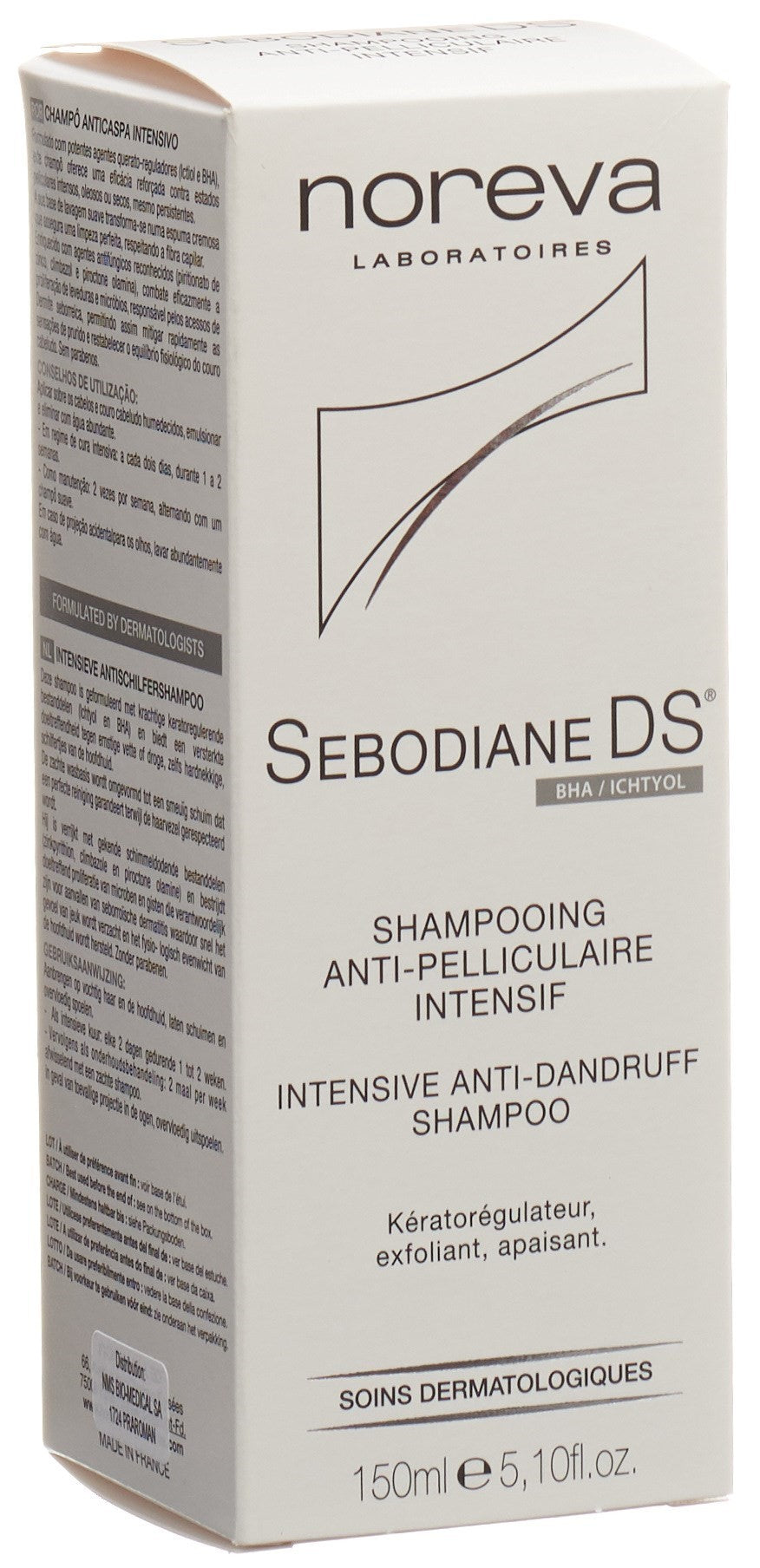 Noreva Sebodiane DS shampooing anti-pelliculaire intensif (150ml)