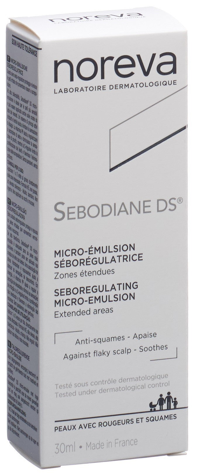 Noreva SEBODIANE DS micro-émulsion séborégulatrice (30ml)
