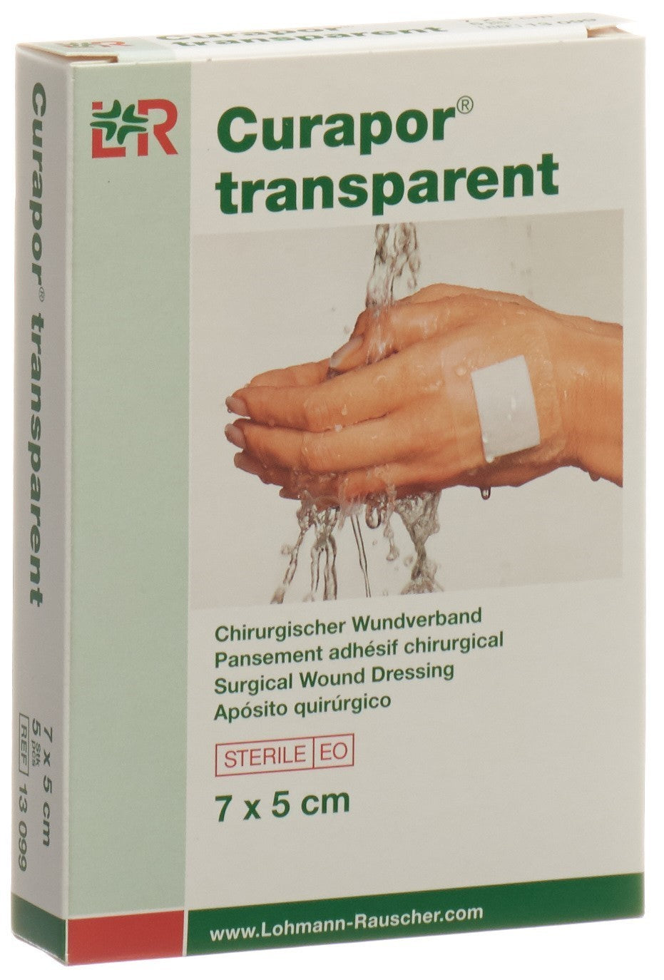 Curapor transparent Wundverband 7x5cm (50 Stk)