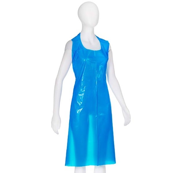 Ampri PE Einwegschürze Heavy blau (50 Stk)