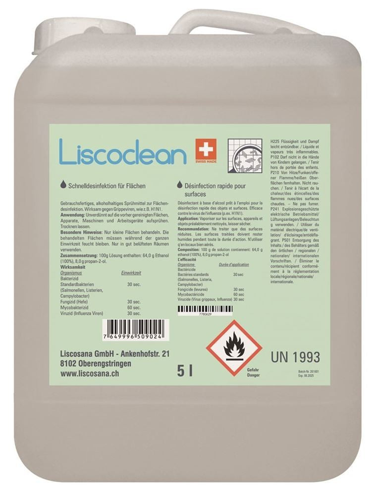 Liscoclean Flächendesinfektion (5lt)