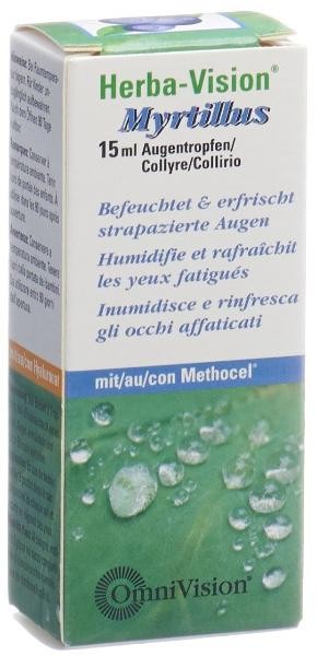 Herba-Vision Myrtillus Augentropfen (15ml)