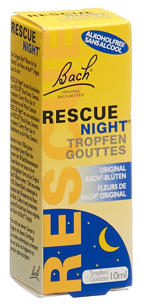 Bach-Blüten Rescue Night Tropfen alkoholfrei (10ml)