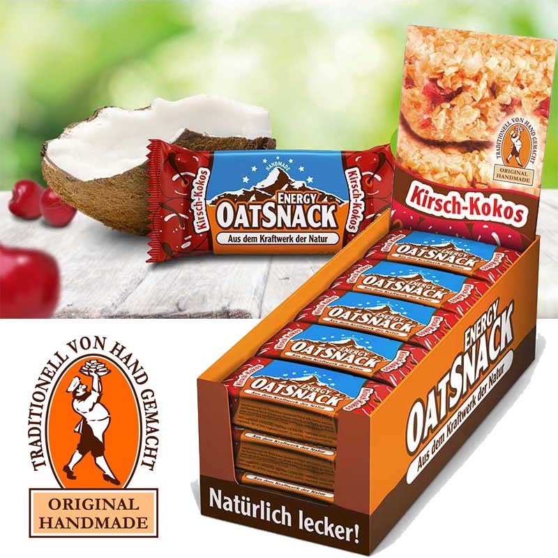 Davina EnergyOatSnack Kirsch-Kokos (15x65g)