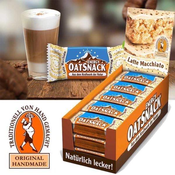 Davina EnergyOatSnack Latte Macchiato (15x65g)